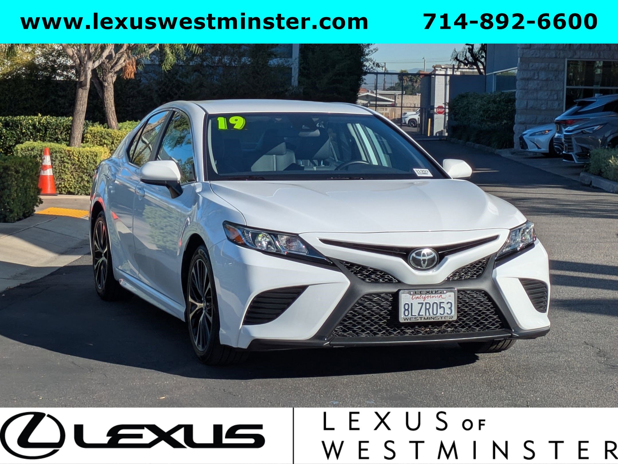 2019 Toyota Camry SE XLE photo 3