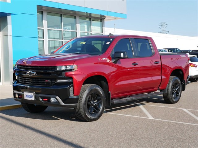 Used 2021 Chevrolet Silverado 1500 LT Trail Boss with VIN 1GCPYFEL6MZ311804 for sale in Roseville, Minnesota