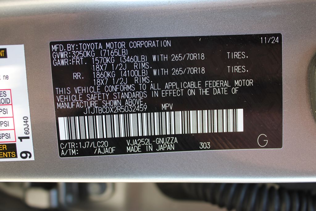 2024 Lexus GX 550 Overtrail photo 54
