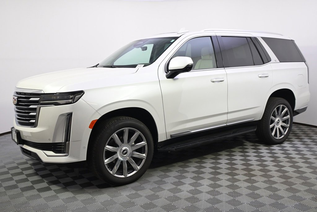 Certified 2024 Cadillac Escalade Premium Luxury Platinum with VIN 1GYS4DKL5RR377387 for sale in Minneapolis, Minnesota