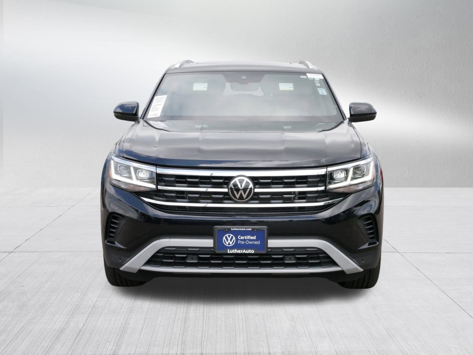 Certified 2023 Volkswagen Atlas Cross Sport SEL with VIN 1V2BE2CA4PC225264 for sale in Brooklyn Center, Minnesota