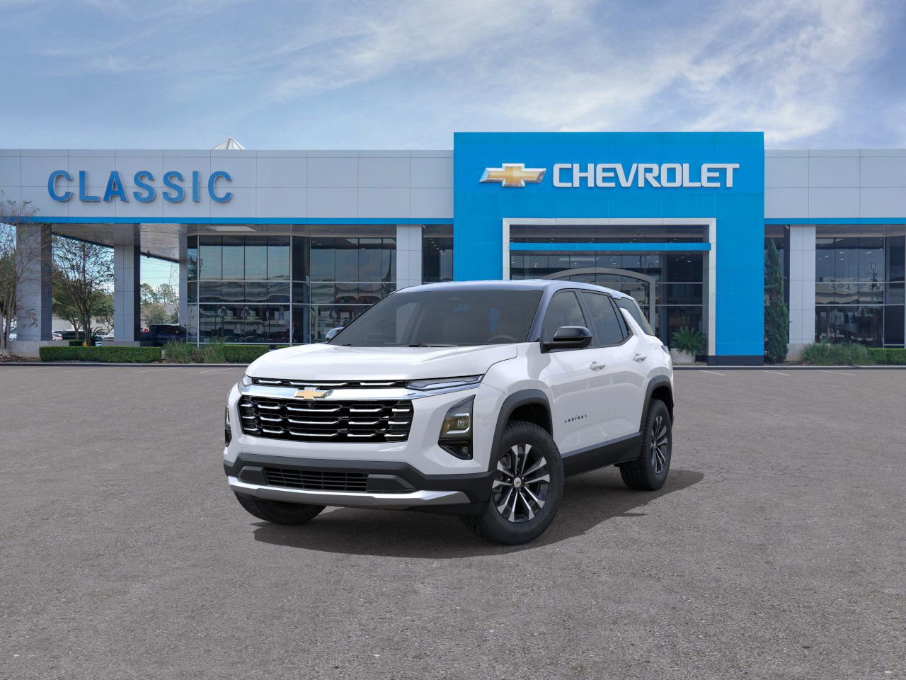 2026 Chevrolet Equinox LT White at Classic Elite Chevrolet Hwy 6