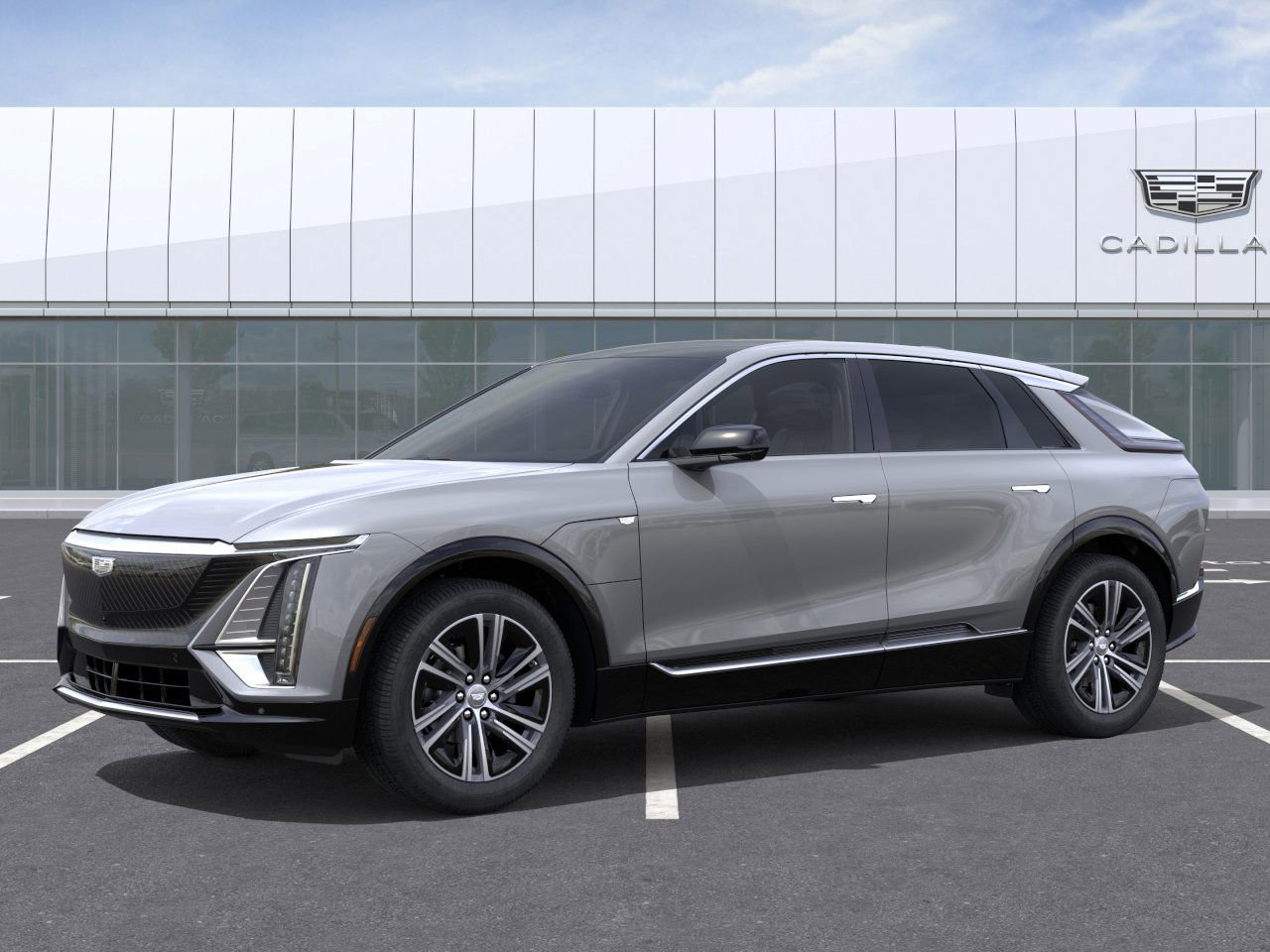 Used 2025 Cadillac LYRIQ Luxury 1 with VIN 1GYKPNRK9SZ312008 for sale in Friendswood, TX