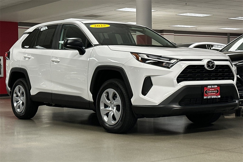 Certified 2025 Toyota RAV4 LE with VIN 2T3H1RFV2SC318340 for sale in Northfield, Minnesota