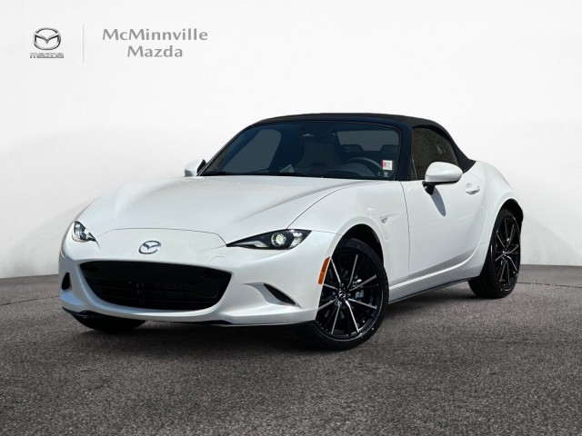 New 2025 Mazda MX-5 MIATA Grand Touring CONVERTIBLE in McMinnville