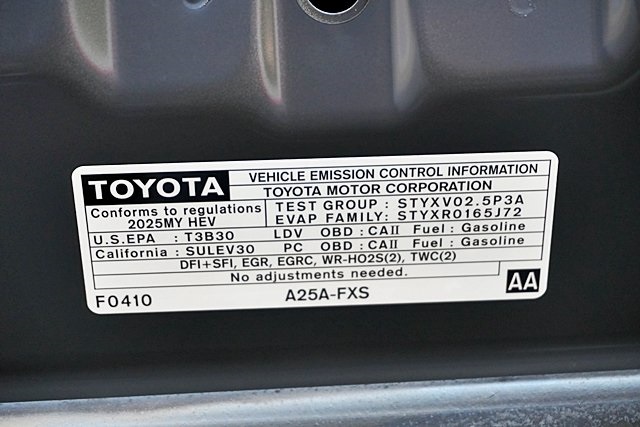 Used 2025 Black Toyota SE image 33