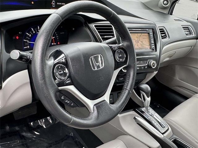 Used 2013 Honda Civic EX-L with VIN 2HGFG3B09DH509253 for sale in Leesburg, VA