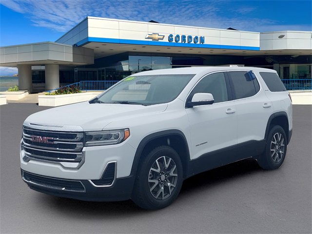 Used 2021 Summit White GMC SLE image 1