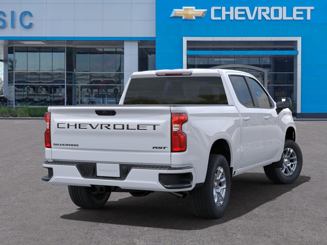 2025 Chevrolet Silverado 1500 RST White at Classic Elite Chevrolet Sugar Land
