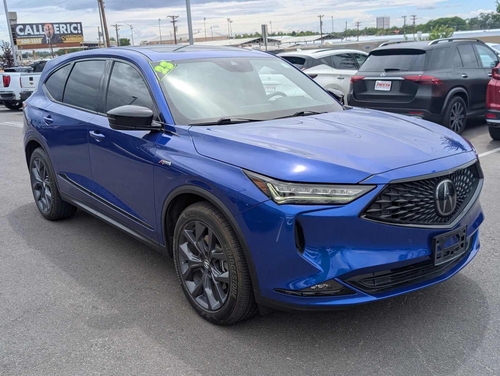 Used 2023 Apex Blue Pearl Acura w/A-Spec Package image 4