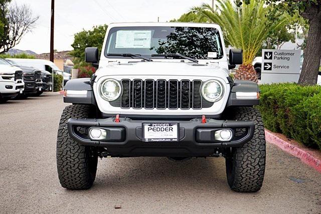 New 2025 Bright White Clear-Coat Exterior Paint Jeep Rubicon image 5