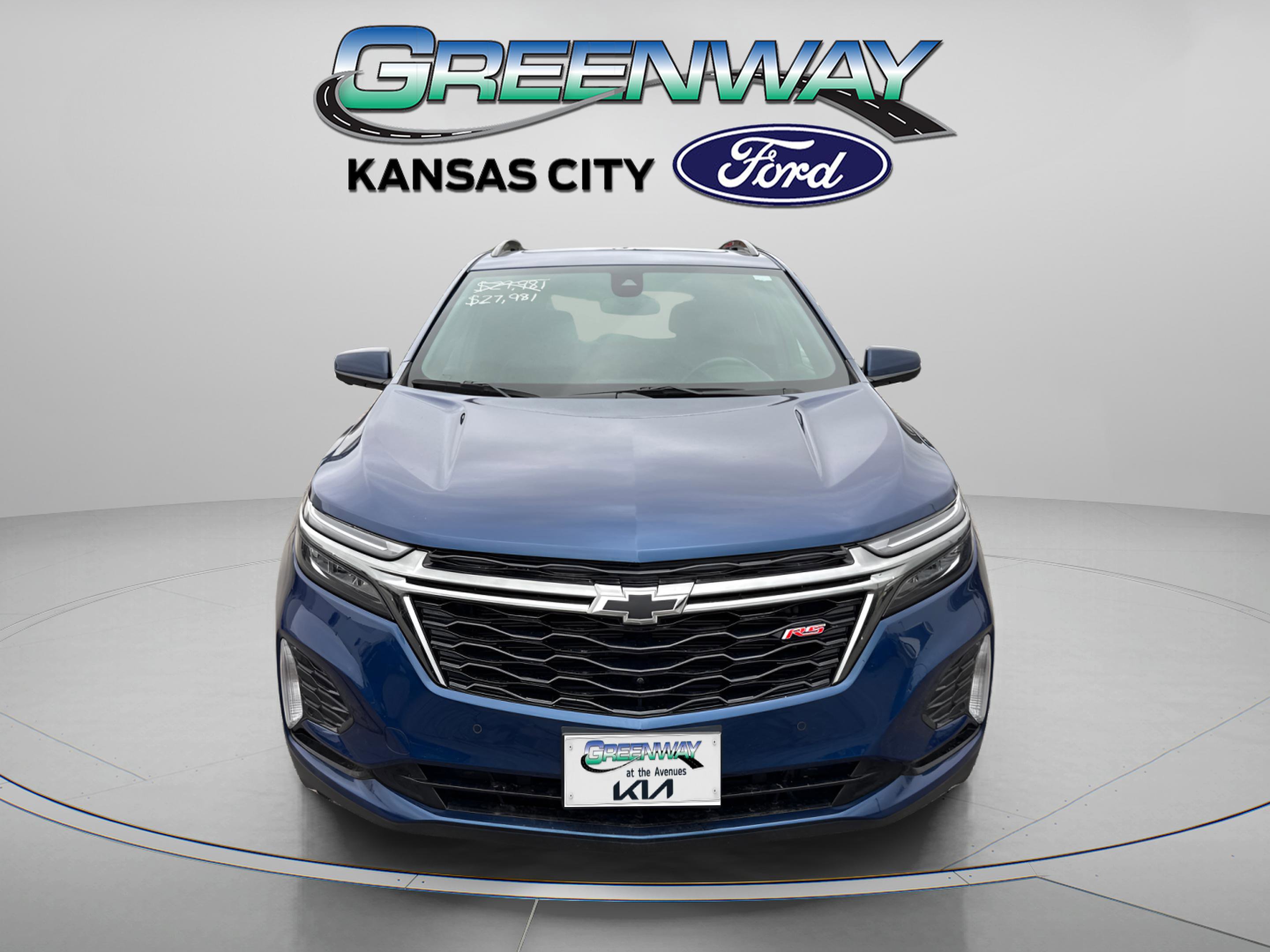 Used 2023 Chevrolet Equinox RS with VIN 3GNAXWEG0PS143842 for sale in Kansas City