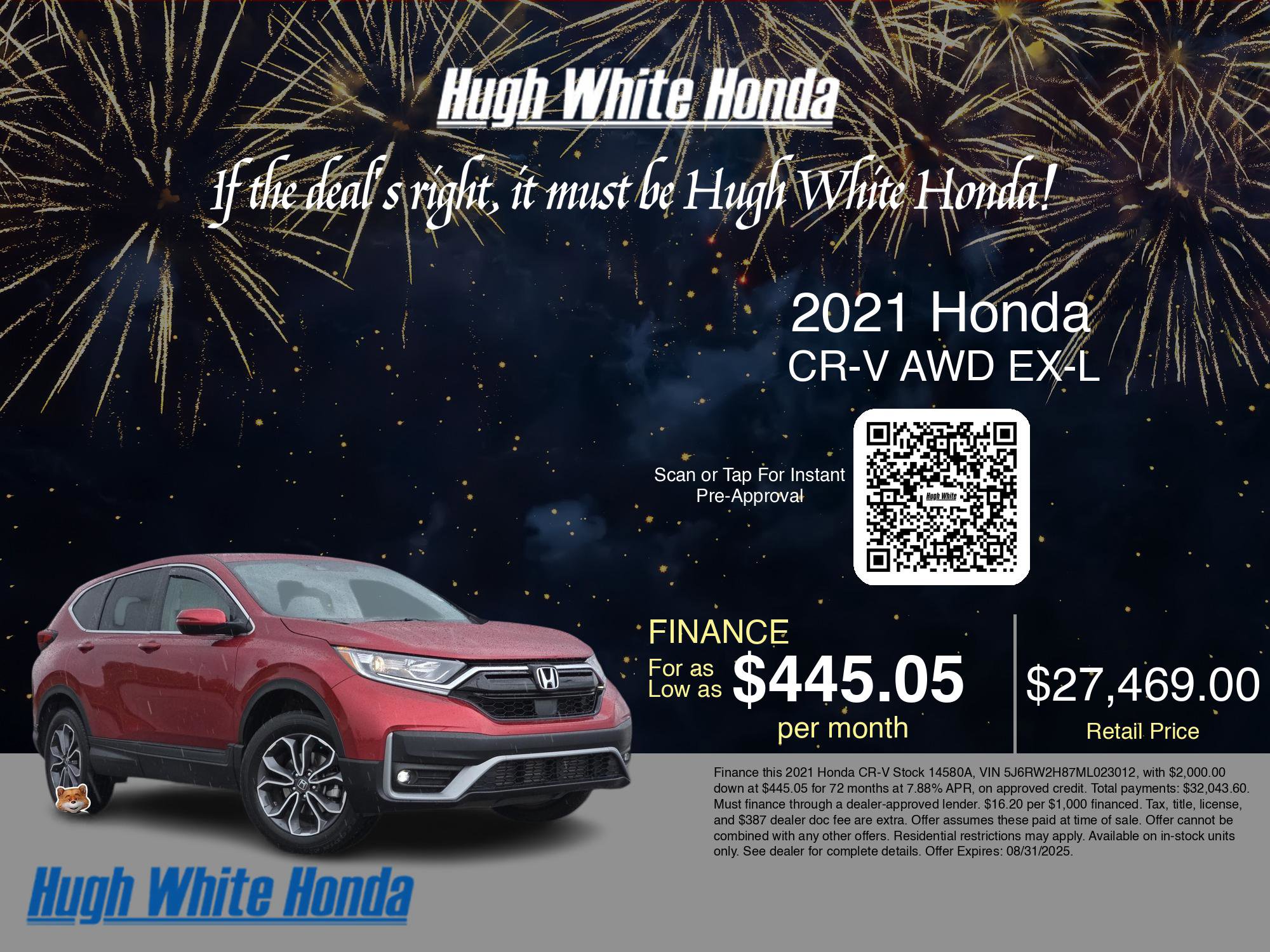 2021 Honda CR-V EX-L photo 3