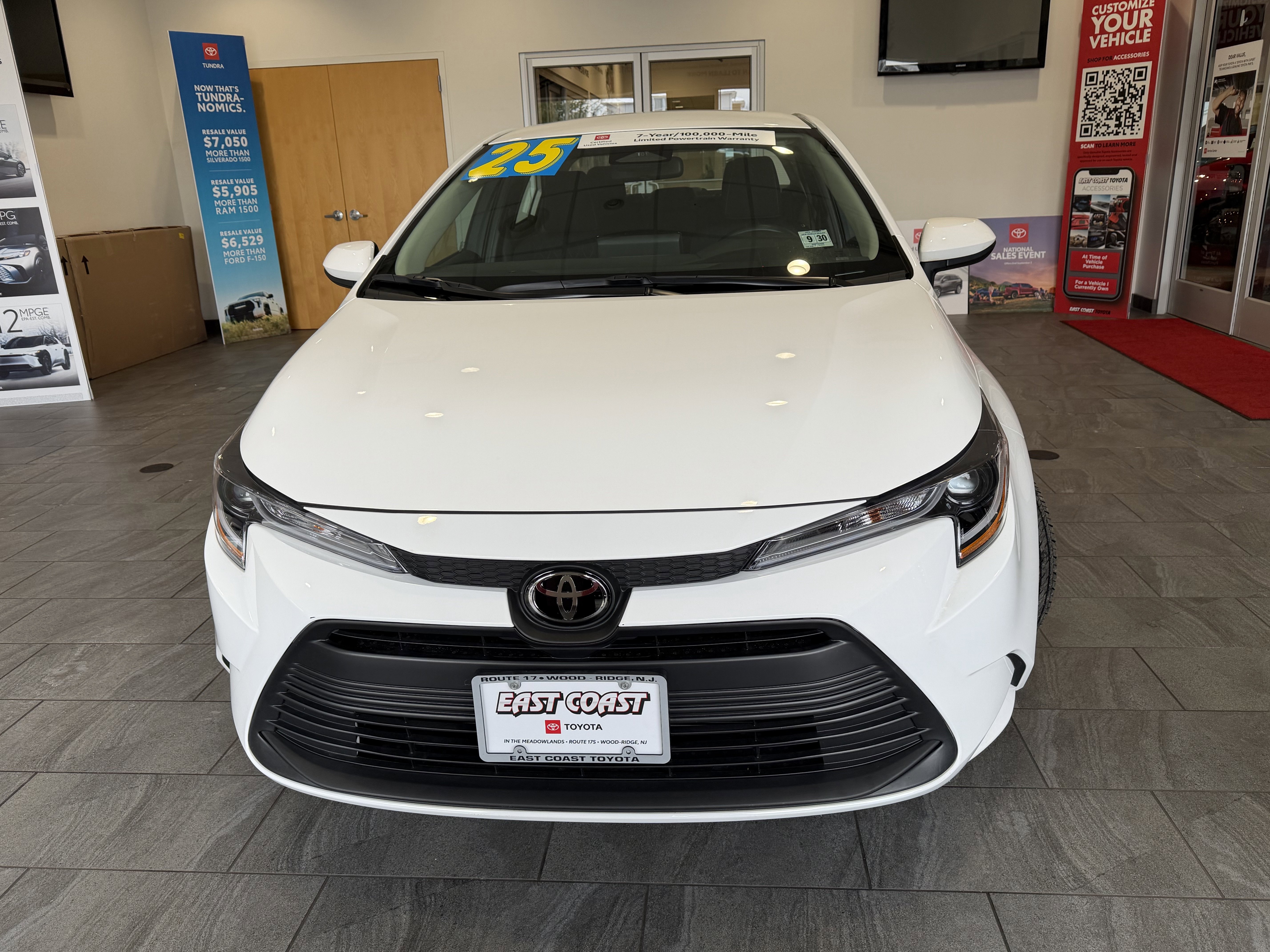 Certified 2025 Toyota Corolla LE with VIN 5YFB4MDE8SP315843 for sale in Kansas City