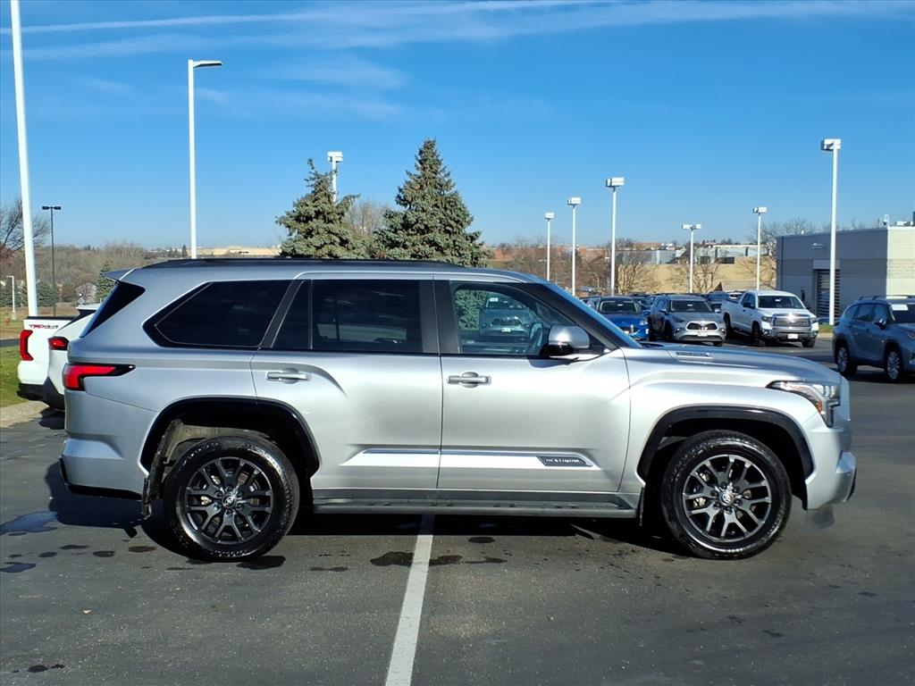 Certified 2025 Toyota Sequoia Platinum with VIN 7SVAAABA9SX052076 for sale in Burnsville, Minnesota