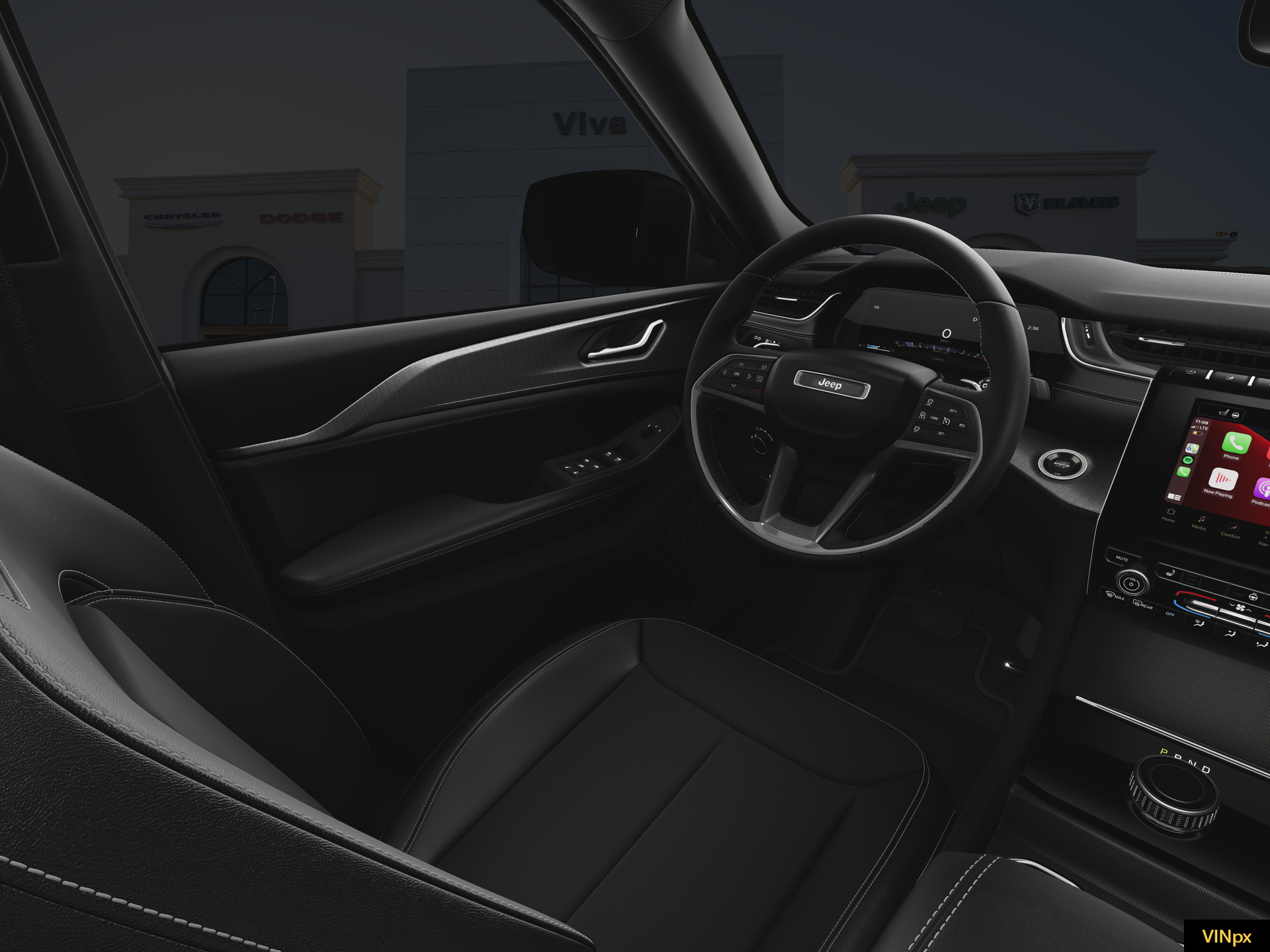 New 2025 Bright White Clear-Coat Exterior Paint Jeep Altitude X image 20