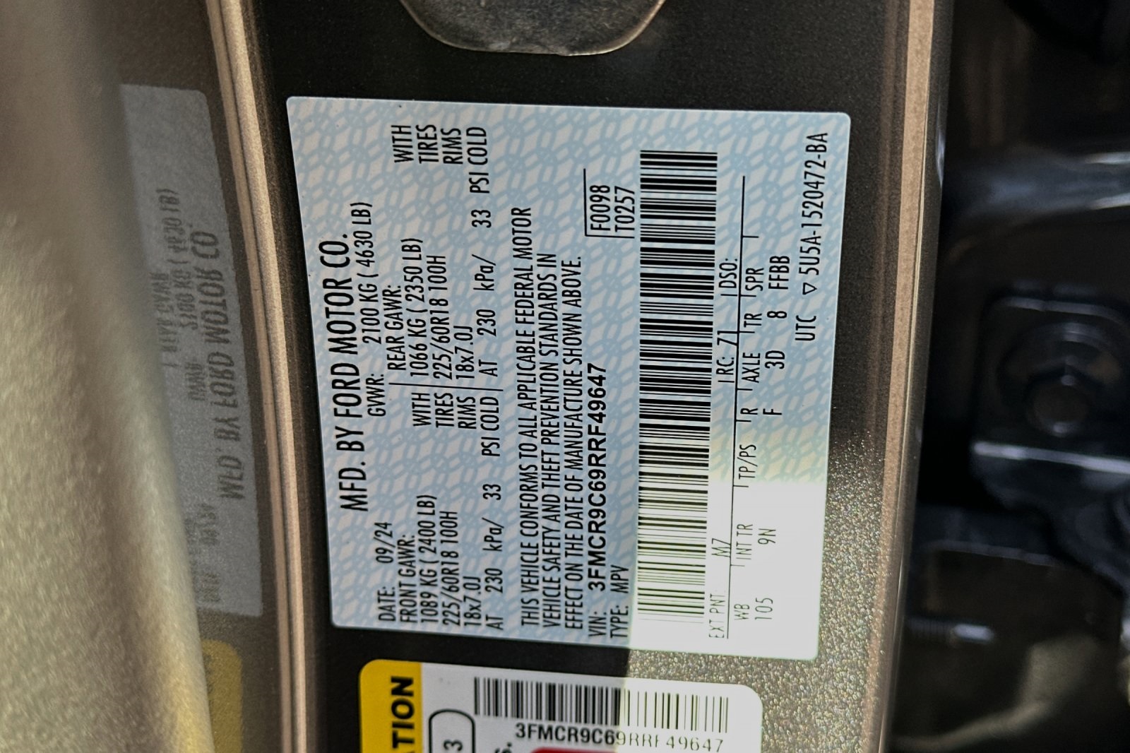 2024 Ford Bronco Sport Outer Banks photo 20