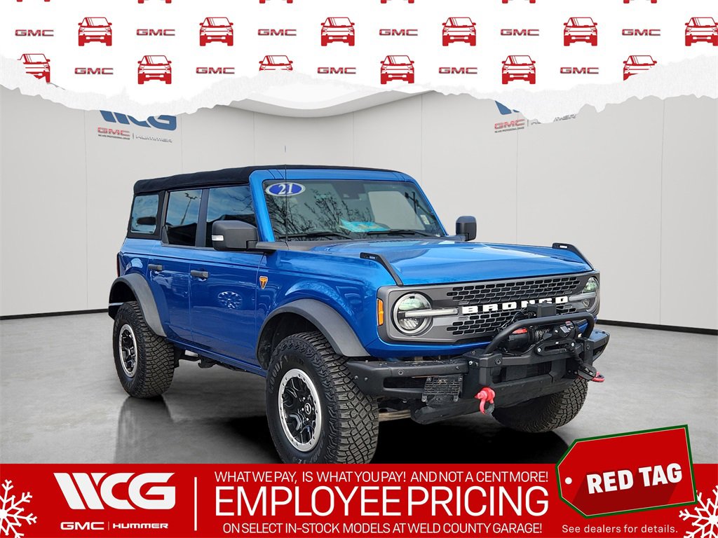 2021 Ford Bronco 4-Door Badlands