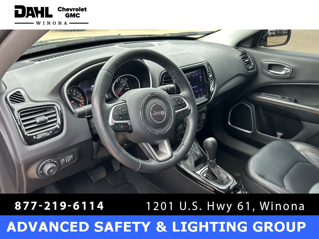 Used 2018 Jeep Compass Limited with VIN 3C4NJDCBXJT341269 for sale in Winona, Minnesota