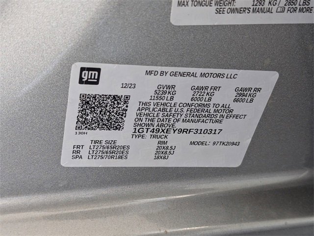 Used 2024 Sterling Metallic GMC Denali Ultimate image 20