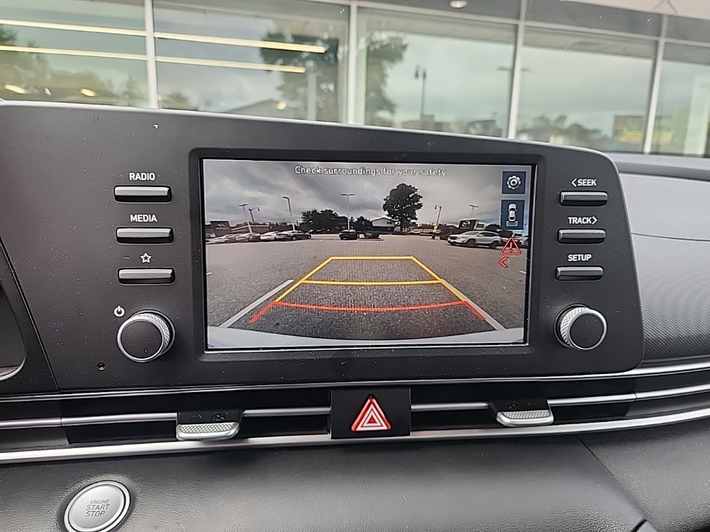 2023 Hyundai Elantra Hybrid Blue photo 2