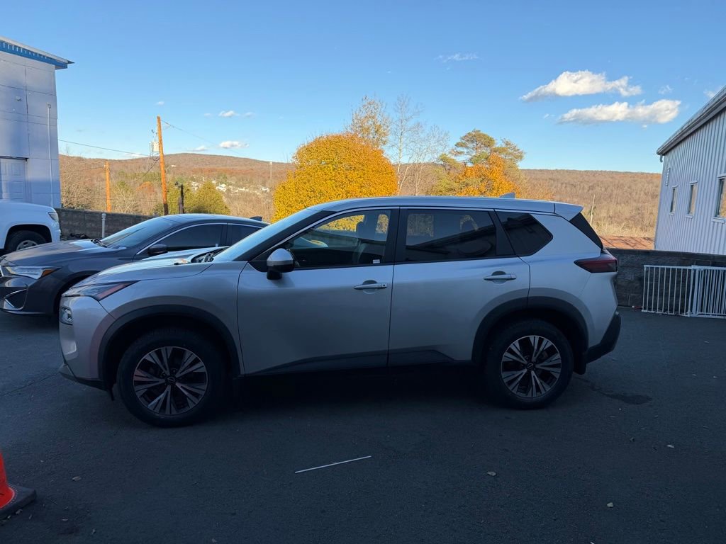 Used 2022 Nissan Rogue SV with VIN 5N1BT3BBXNC726367 for sale in Forest City, PA