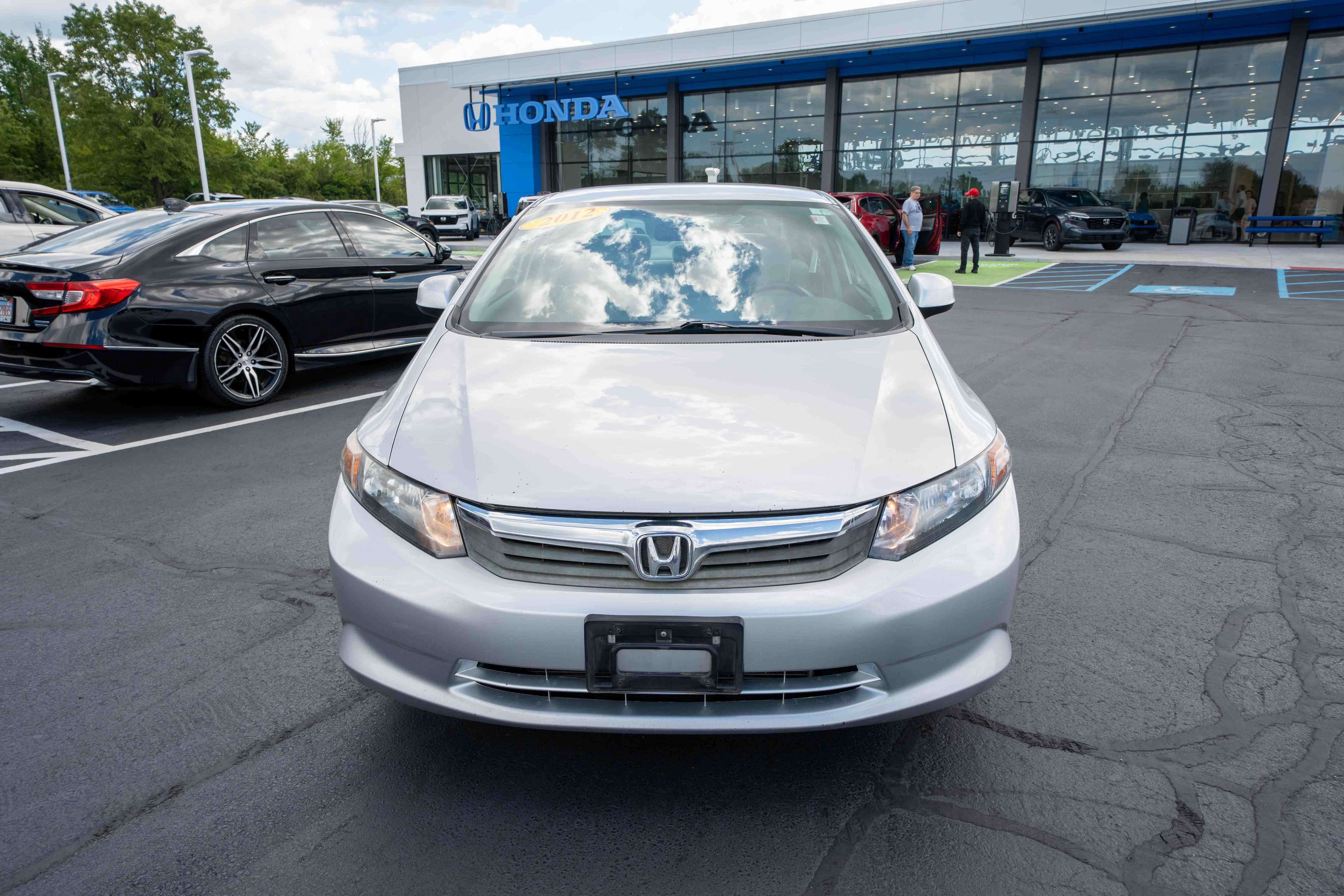Used 2012 Honda Civic LX with VIN 19XFB2F5XCE050872 for sale in Merrillville, IN