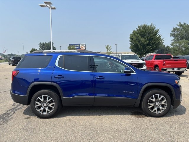 Used 2023 GMC Acadia SLE with VIN 1GKKNRL47PZ177703 for sale in Rochester, Minnesota