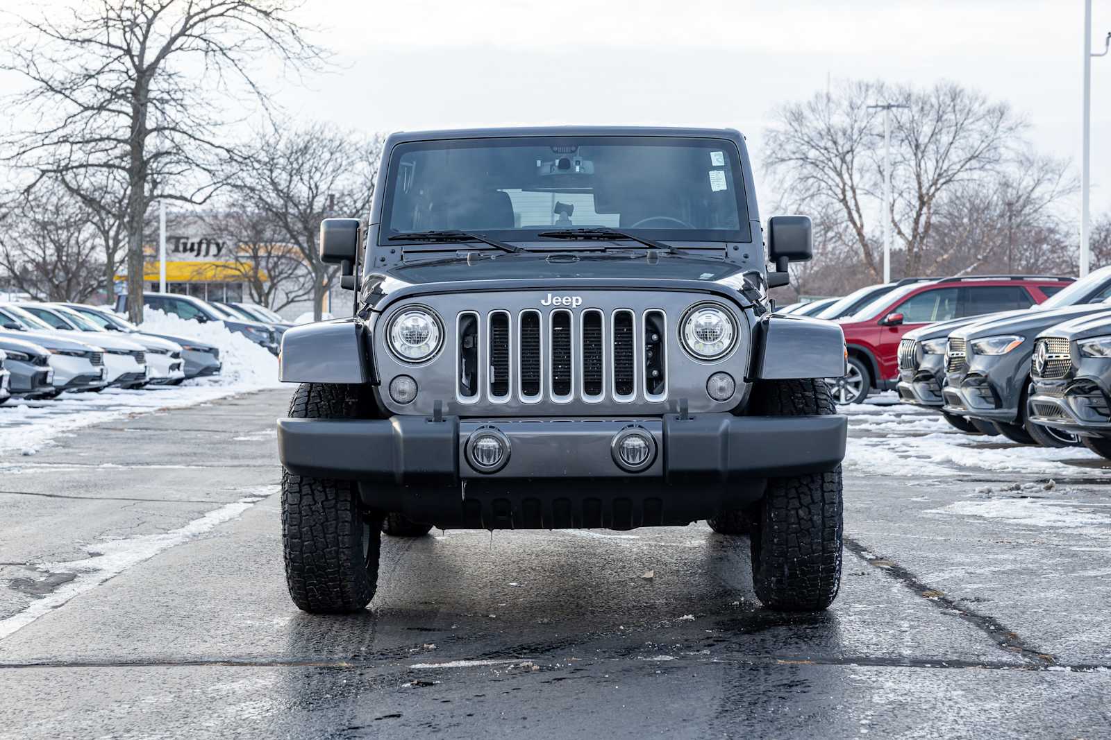 Used 2017 Jeep Wrangler Unlimited Sahara with VIN 1C4BJWEG0HL691586 for sale in Loves Park, IL