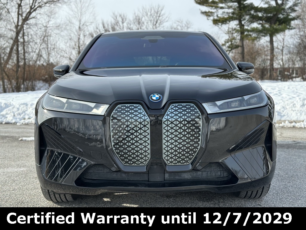 Certified 2025 BMW iX 50 with VIN WB523CF02SCU03886 for sale in Schererville, IN