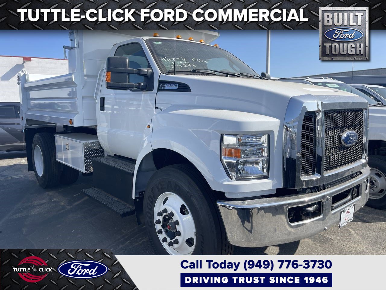 New 2026 FORD TRUCK S-DTY F-650 4X2 SCELZI 10' RUGBY DUMP's photo