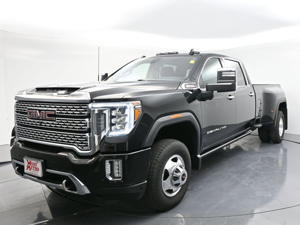 Used 2021 GMC Sierra 3500 Denali HD Denali with VIN 1GT49WEY7MF298784 for sale in Monticello, Minnesota