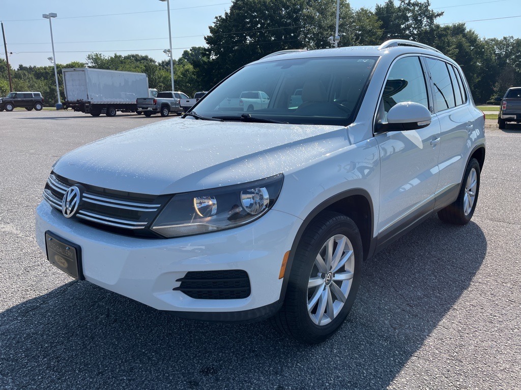Used 2017 Volkswagen Tiguan Wolfsburg Edition with VIN WVGSV7AX2HK021667 for sale in Gaffney, SC