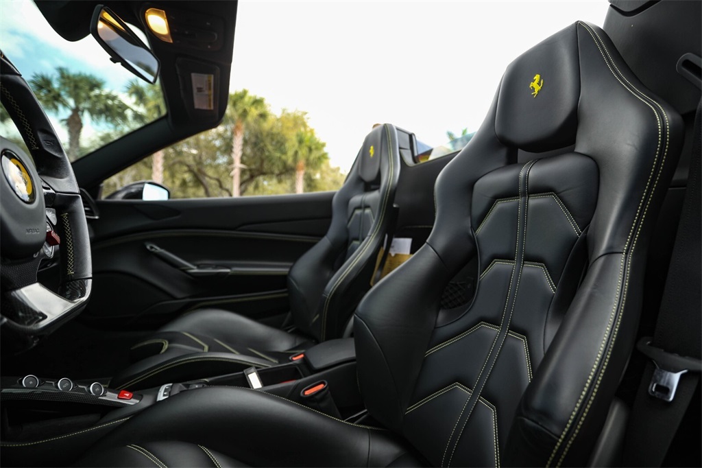 Certified Used 2018 Nero Daytona Metallic Ferrari Base image 42