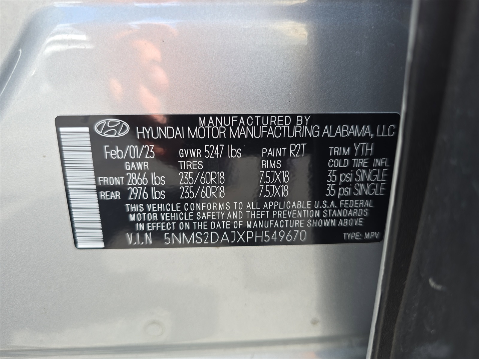 2023 Hyundai Santa Fe SEL photo 31