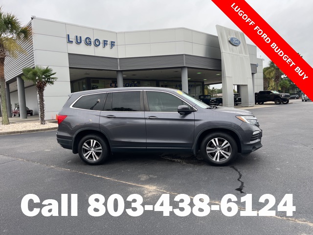 Used 2018 Honda Pilot EX-L with VIN 5FNYF6H65JB006196 for sale in Lugoff, SC
