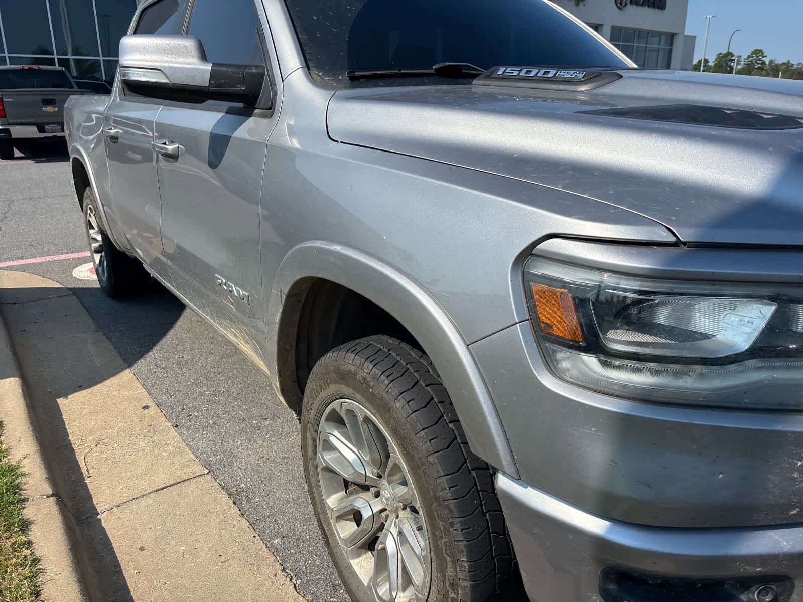 Used 2021 RAM Ram 1500 Pickup Laramie with VIN 1C6SRFJT9MN603524 for sale in Little Rock
