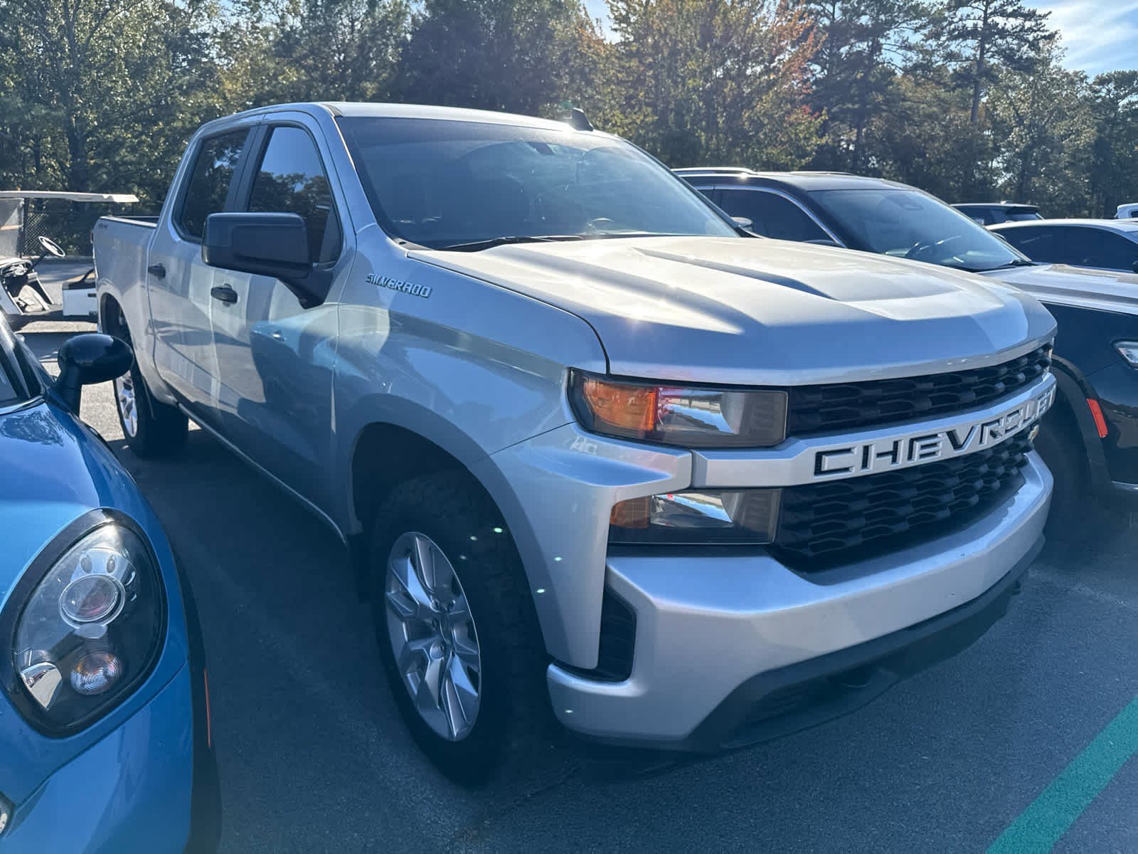 Used 2020 Chevrolet Silverado 1500 Custom with VIN 3GCPYBEH7LG364465 for sale in Little Rock