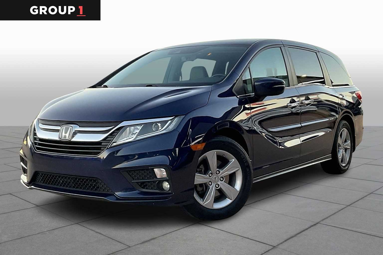 Pre-Owned 2019 Honda Odyssey EX-L Mini-van Passenger in Houston