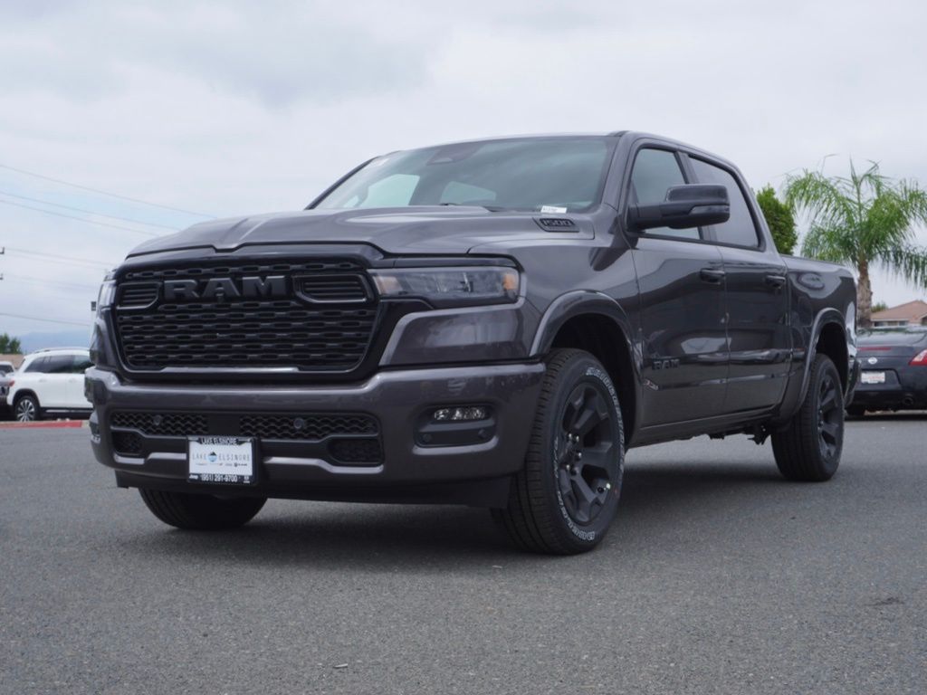 New 2026 Granite Crystal Metallic Clear-Coat Exterior Paint RAM Big Horn Night Edition image 8