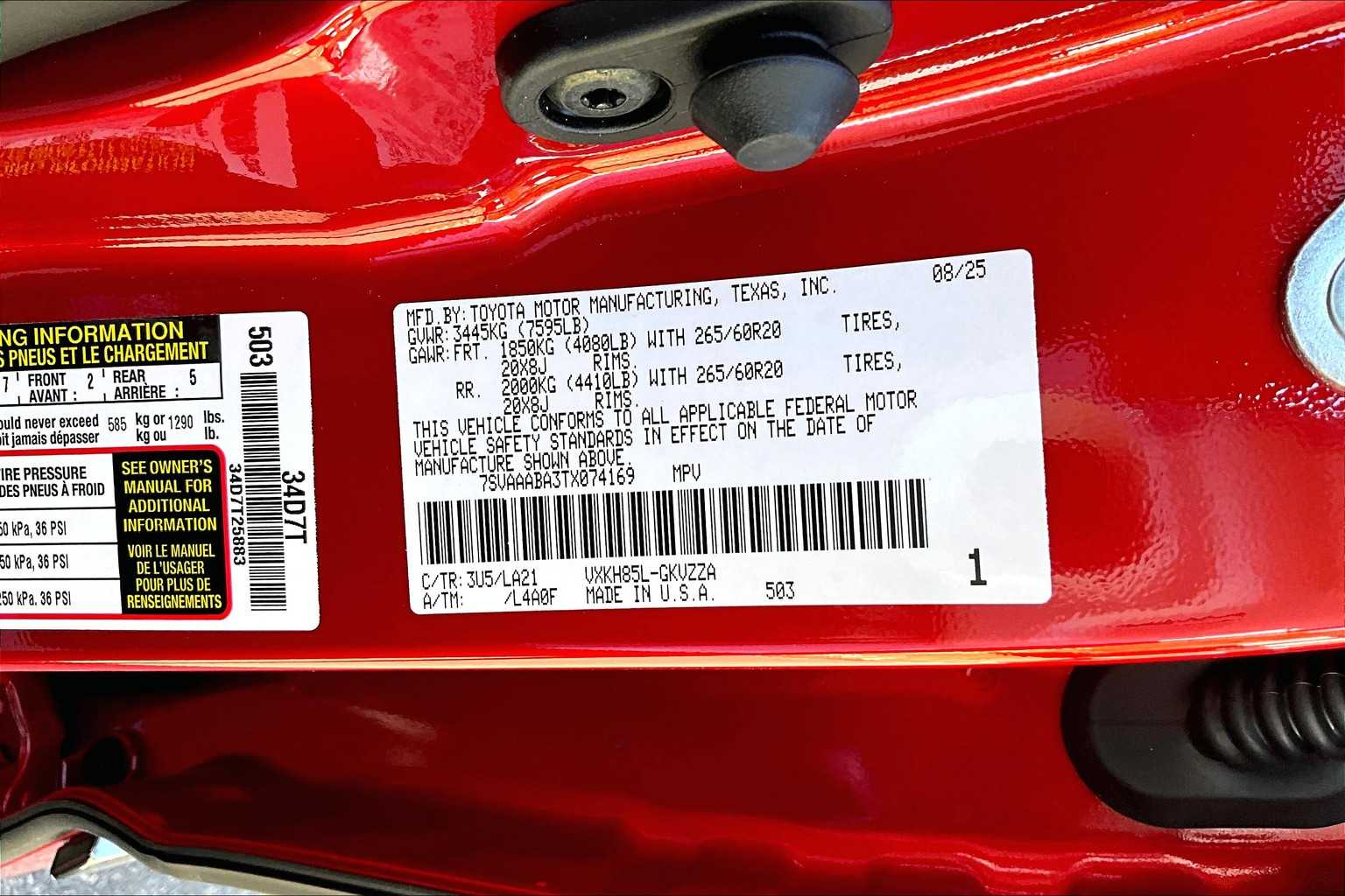 2026 Toyota Sequoia Platinum photo 20