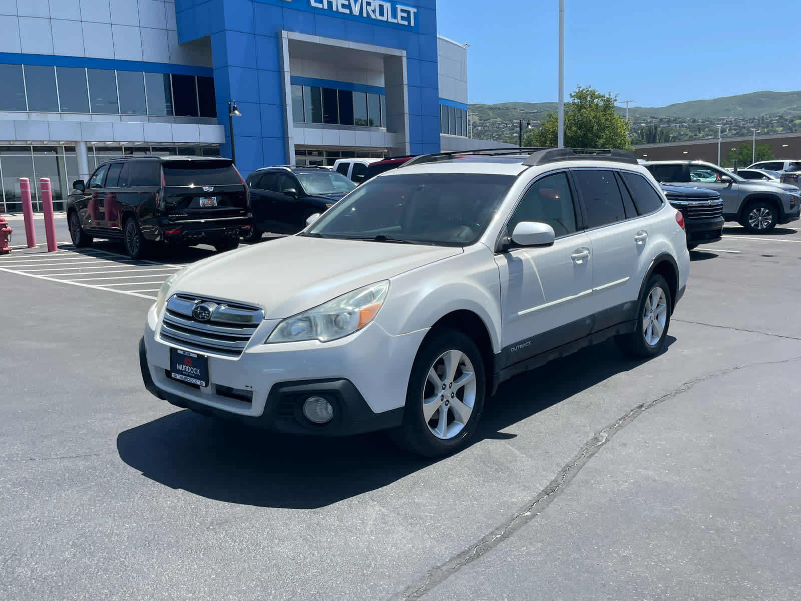 Used 2014 Subaru Outback 2.5i Limited with VIN 4S4BRBMCXE3201730 for sale in Woods Cross, UT