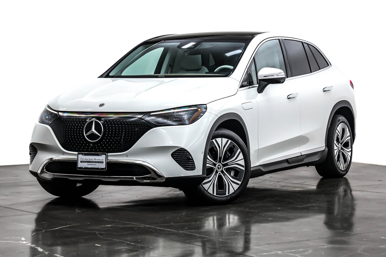 Certified 2025 Mercedes-Benz EQE SUV Base with VIN 4JGGM2BB8SA065541 for sale in Ontario, CA