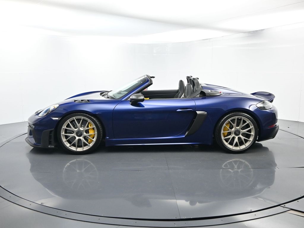New 2025 Porsche 718 Spyder 2D Convertible Blue in West Palm