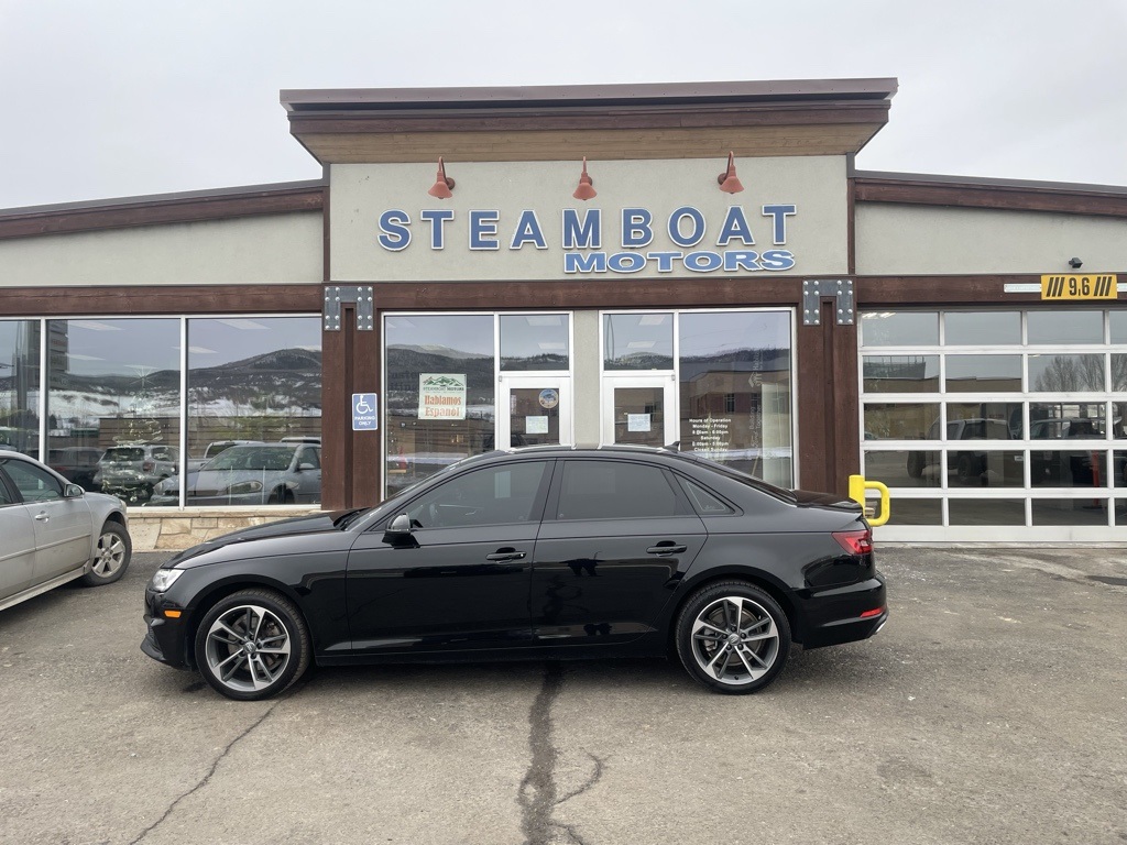 Used 2019 Audi A4 Premium with VIN WAUGMAF40KA111371 for sale in Steamboat Springs, CO