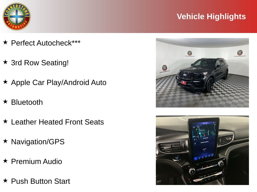 Used 2023 Ford Explorer ST with VIN 1FM5K8GC9PGA32070 for sale in Elk River, Minnesota