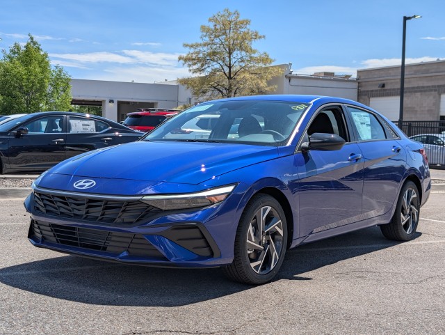 New 2025 INTENSE BLUE / BLACK Hyundai SEL Sport image 1