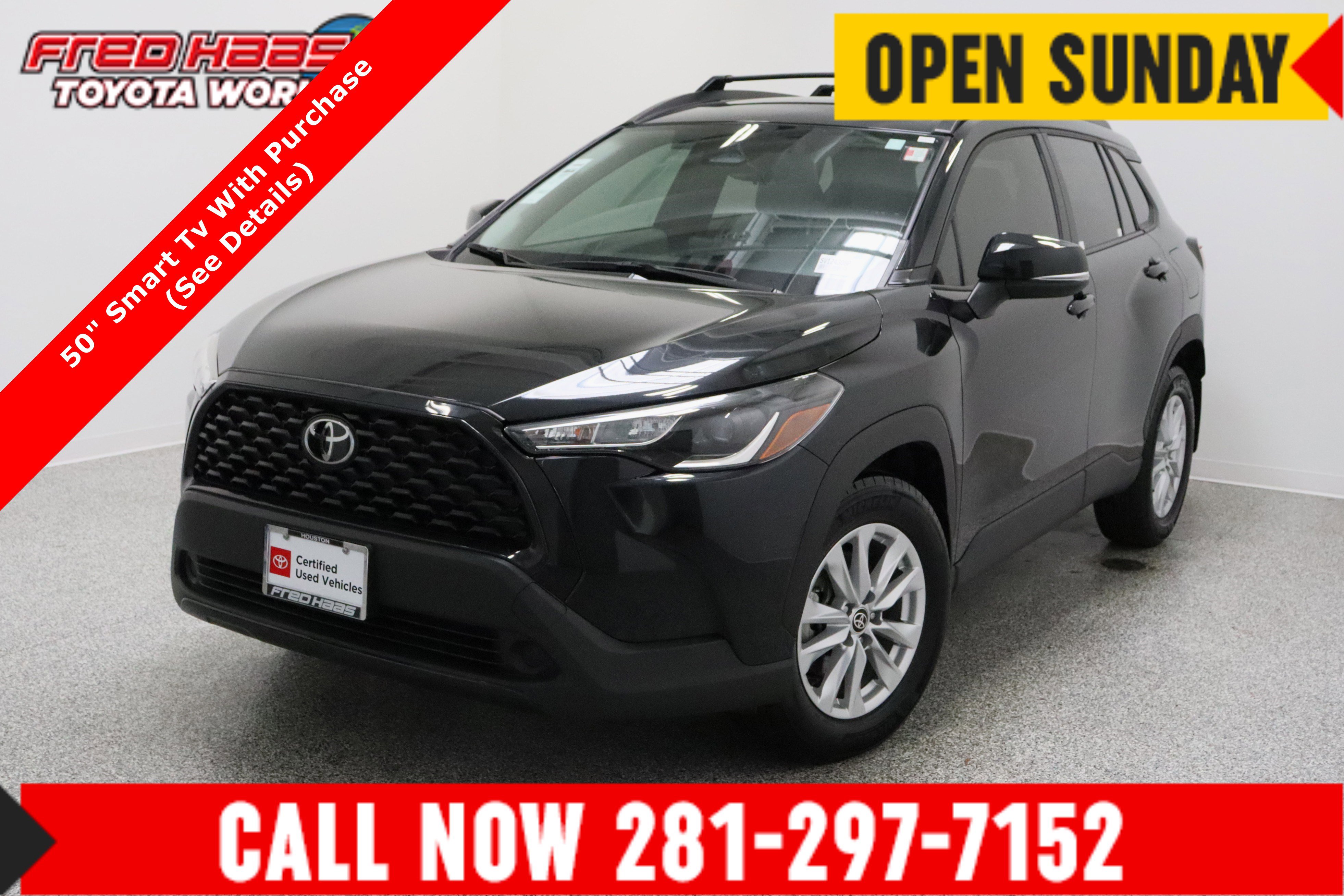 Certified Pre-Owned 2025 Toyota Corolla Cross FWD LE 2.0L Sport