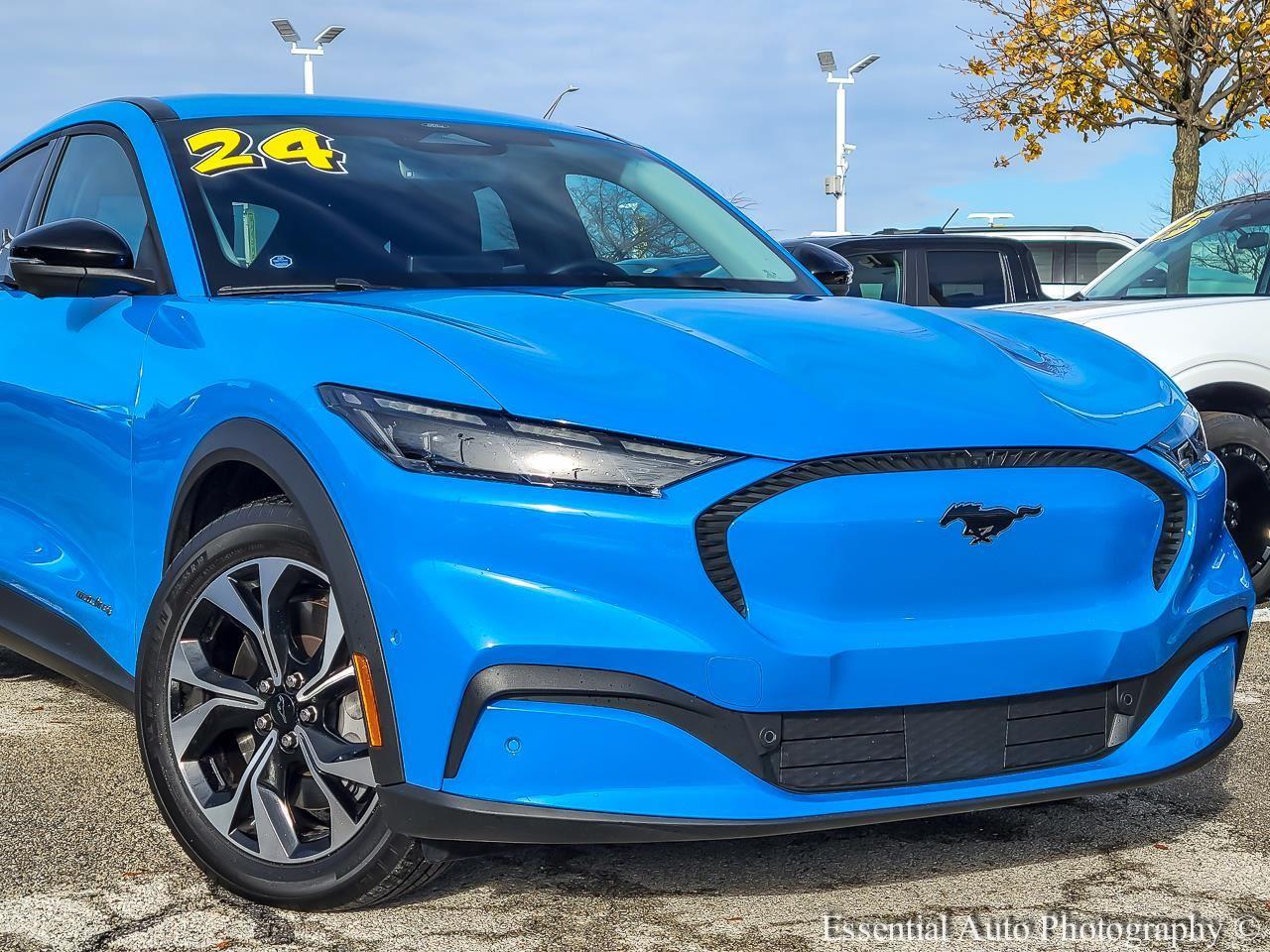 Used 2024 Ford Mustang Mach-E Select AWD with VIN 3FMTK1S56RMA11239 for sale in Matteson, IL