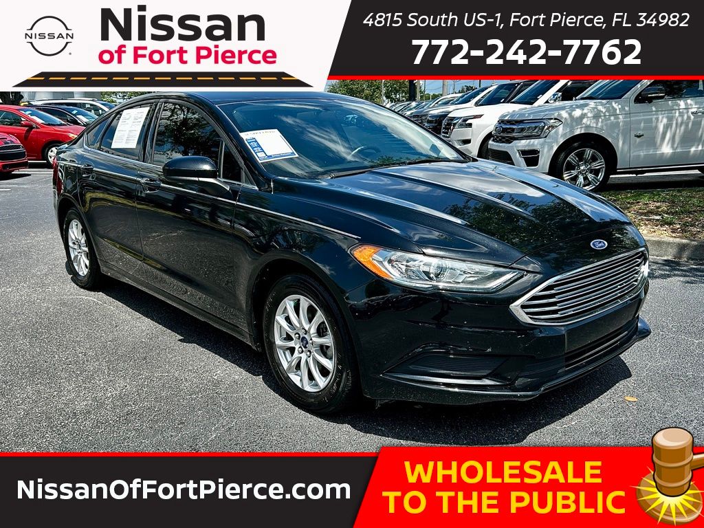 Used 2017 Ford Fusion S with VIN 3FA6P0G78HR161724 for sale in Fort Pierce, FL